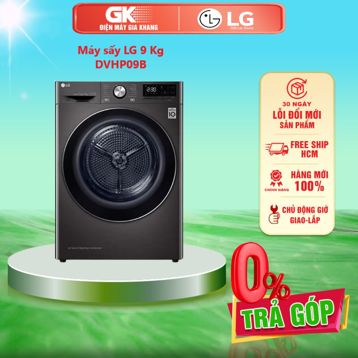 Máy sấy LG 9 Kg DVHP09B - GIAO TOÀN QUỐC - FREESHIP HCM