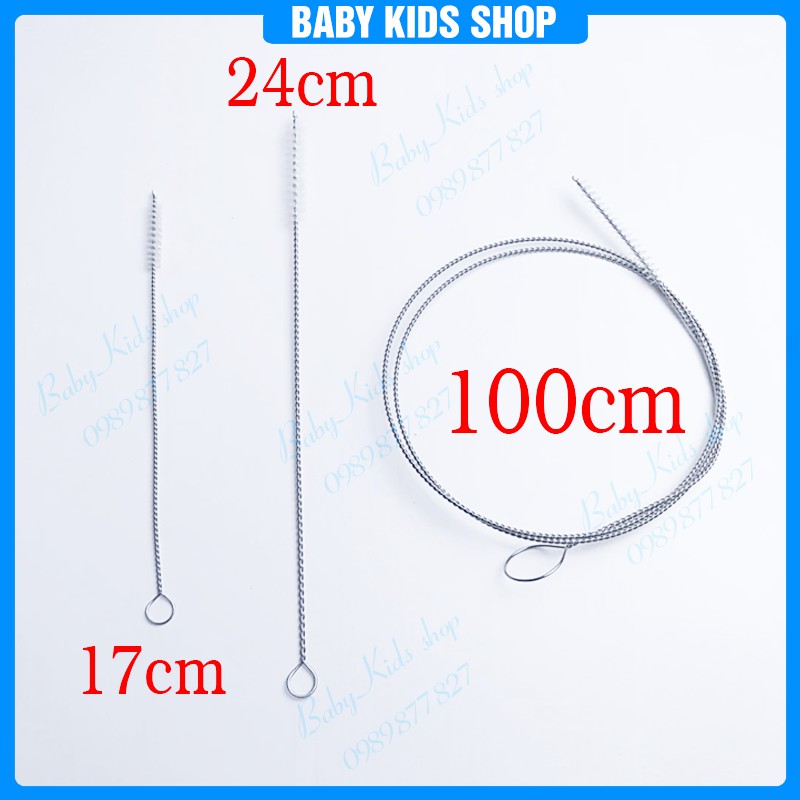 Cọ rửa ống hút, cọ vệ sinh dây hơi máy hút sữa, cọ rửa dây truyền coffee enema, cọ rửa dây hút mũi