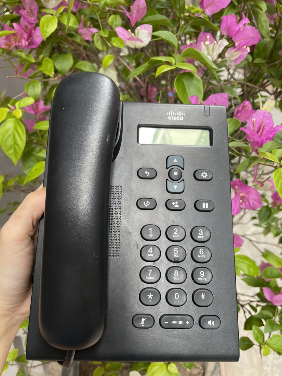 Điện thoại bàn Cisco CP-3905 không kèm nguồn, cũ thanh lý văn phòng