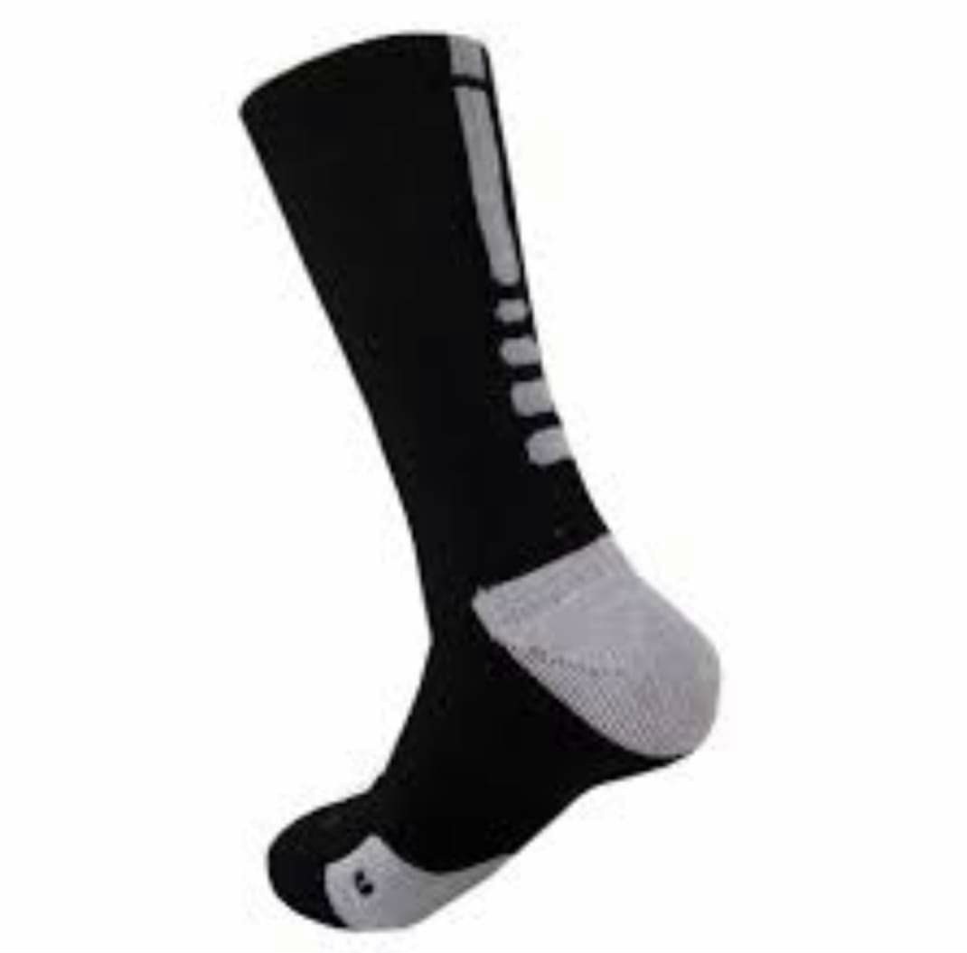 Set 10 đôi tất thể thao nike dri-fit cao cổ , tất đá bóng