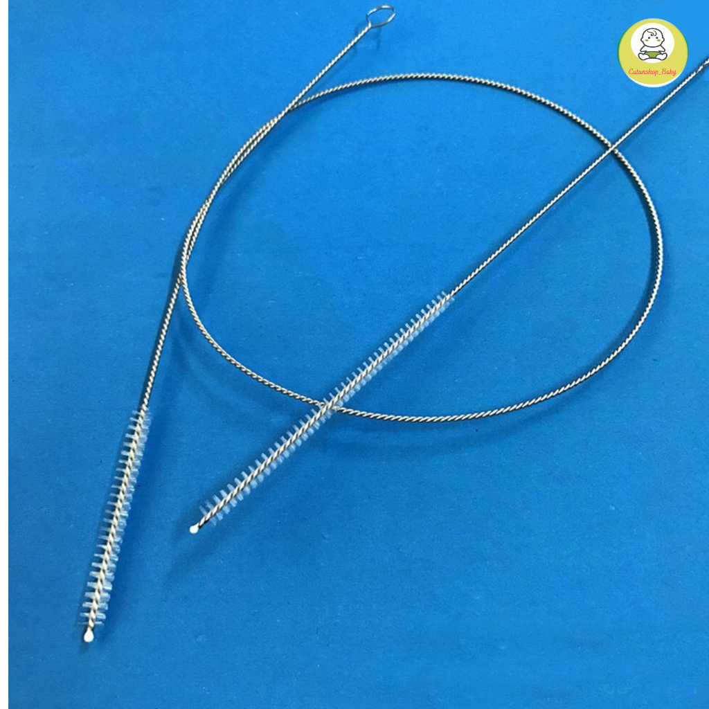 Cọ vệ sinh dây hút ống hơi máy hút sữa dài 17cm và 100cm, chổi cọ rửa vệ sinh ống hơi máy