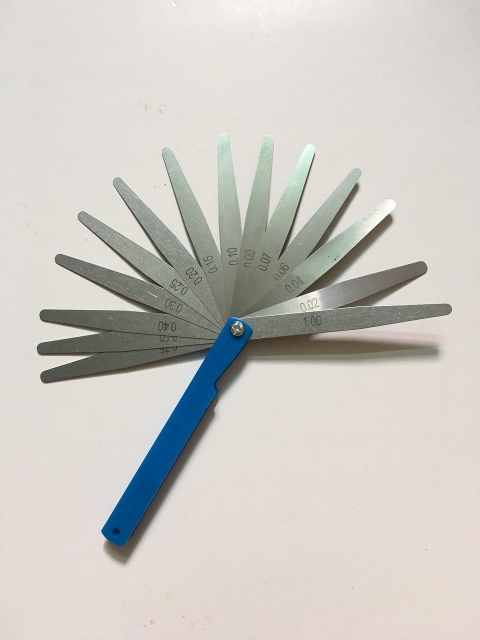 [HCM]thước lá chỉnh cò đo khe súp bắp 100mm