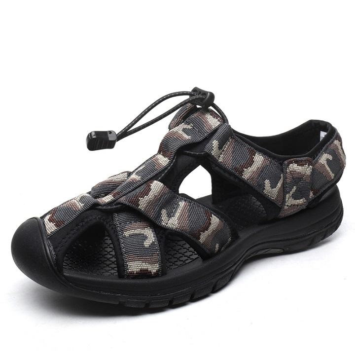 [HCM]Giày sandal nam bít mũi giày sandal nam đi phượt RV626