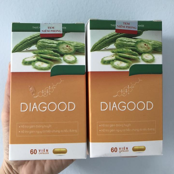 [HCM]COMBO 2 hộp DIAGOOD - Hỗ trợ ổn định đường huyết - 2 hộp x 60 viên