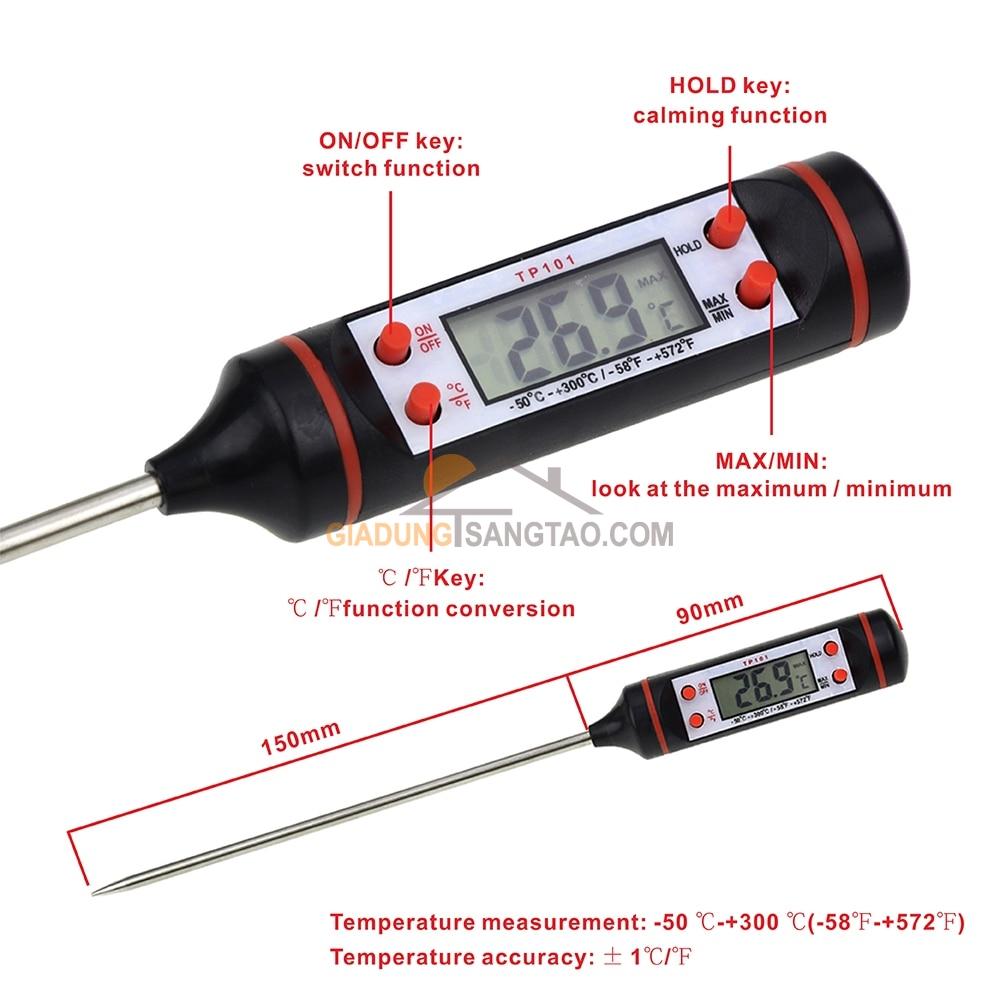 Nhiệt kế đo nhiệt độ thực phẩm TP101