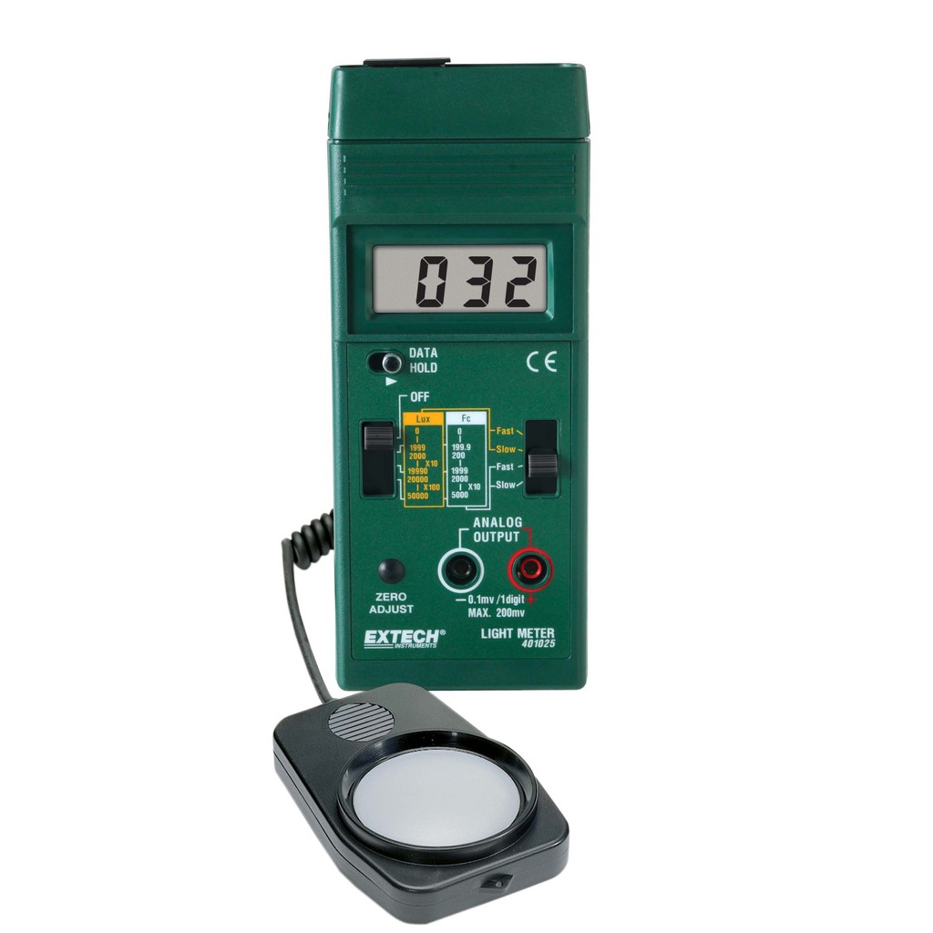 Máy đo cường độ ánh sáng, 401025 extech