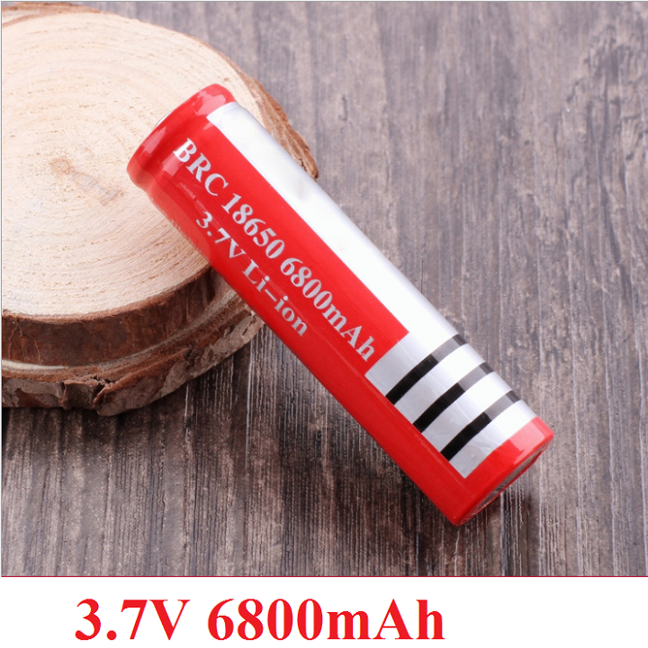 Pin sạc Ultrafire 3.7v dung lượng cao 6800mAh dùng cho đèn pin, quạt mini các thiết bị cầm tay