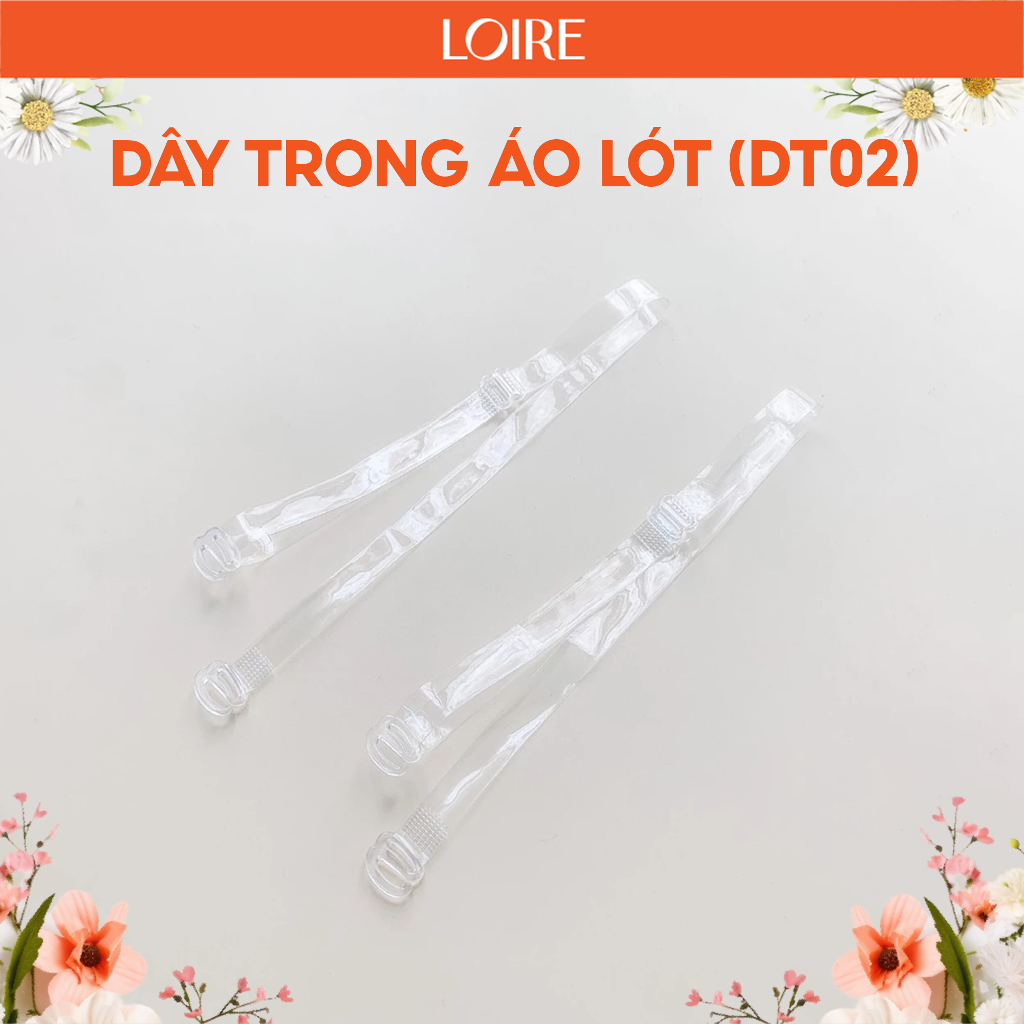 Dây áo ngực trong suốt Loirechic DT02