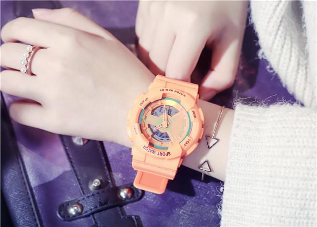 [HCM]Đồng hồ thể thao nam nữ Shhors Sport watch dây cao su size