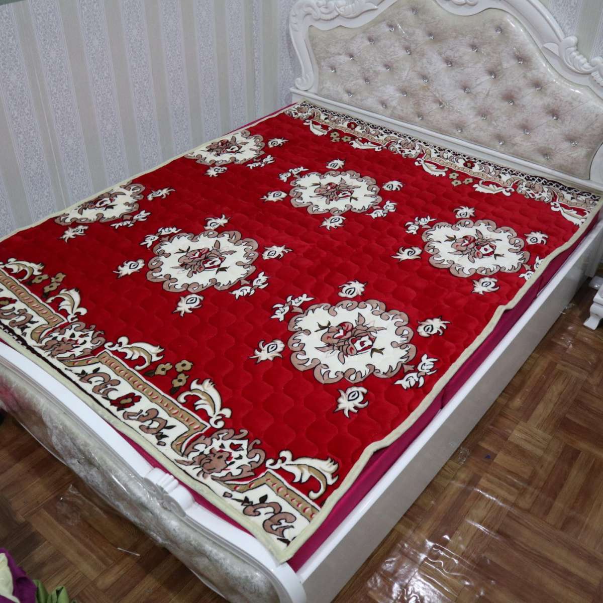 Thảm nhung trải sàn ,thảm nỉ trải giường chần bông đa năng