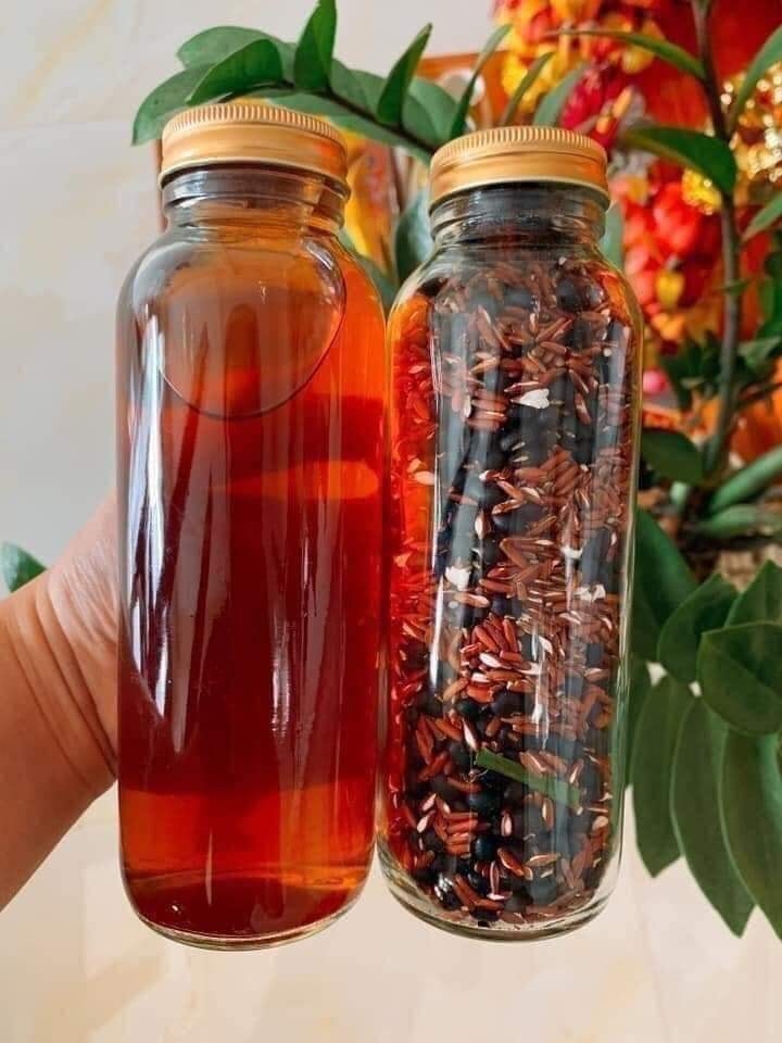 Trà Gạo Lứt Huyết Rồng, Đậu Đen Xanh Lòng, Đậu Đỏ, Lá dứa - Organic 500gr