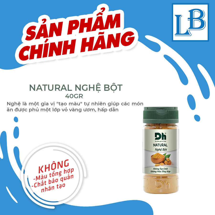 HCMNatural Nghệ bột Dh Foods