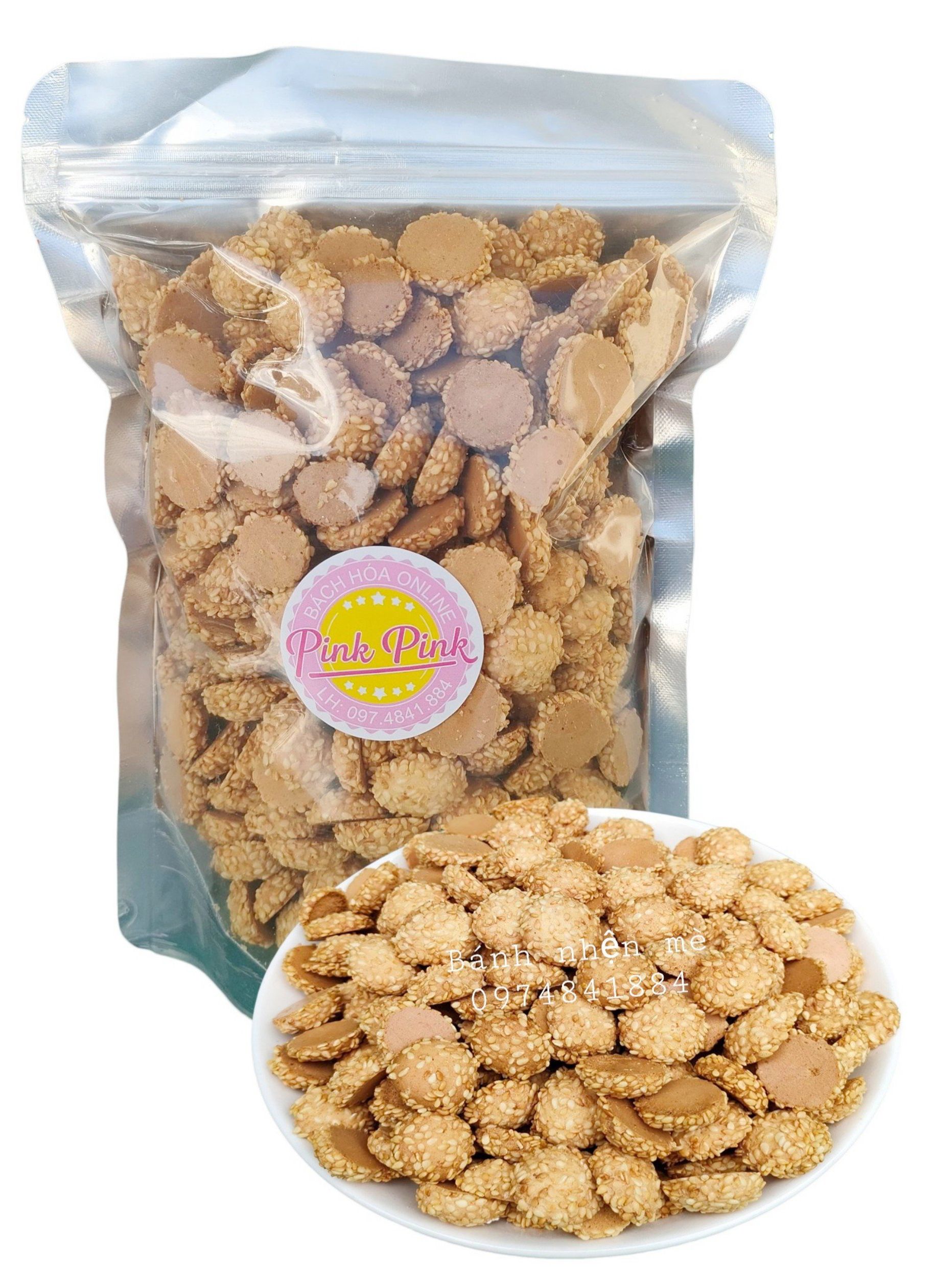 Bánh nhện mè thơm ngon 1kg - đồ ăn vặt - bách hóa online uy tín