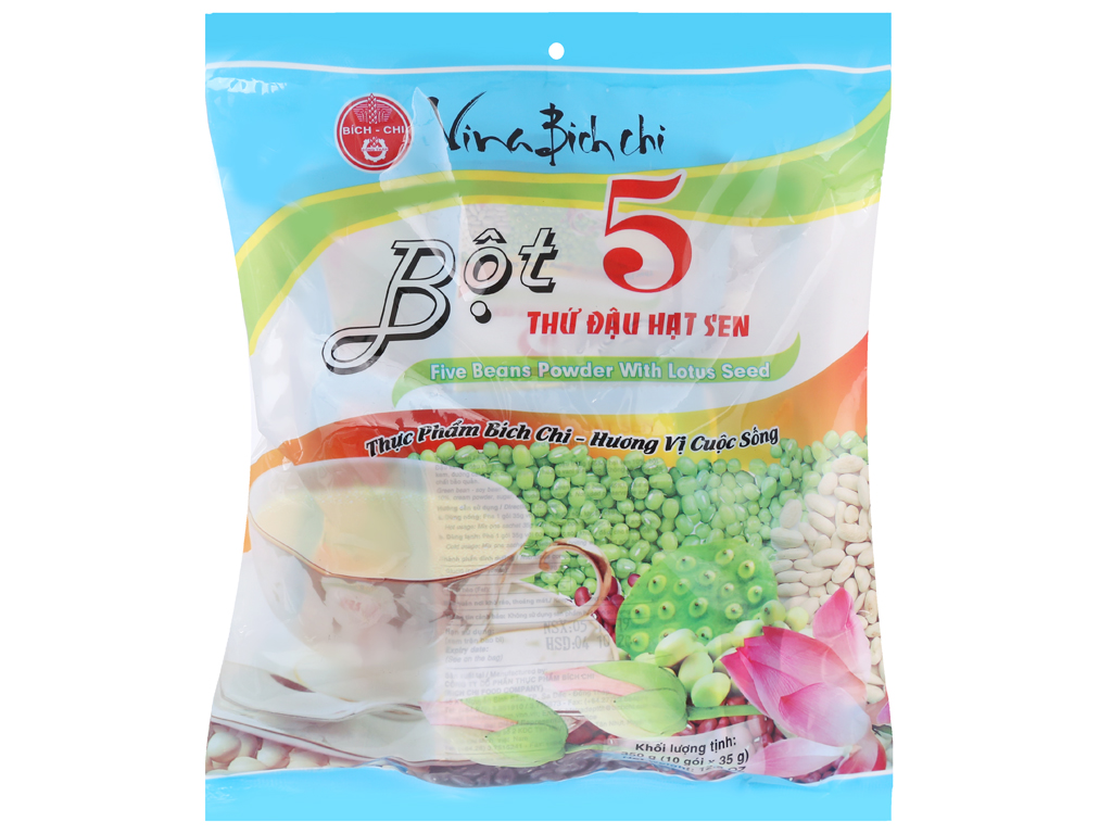 Bột 5 thứ đậu hạt sen bích chi five bean powder with lotus seed
