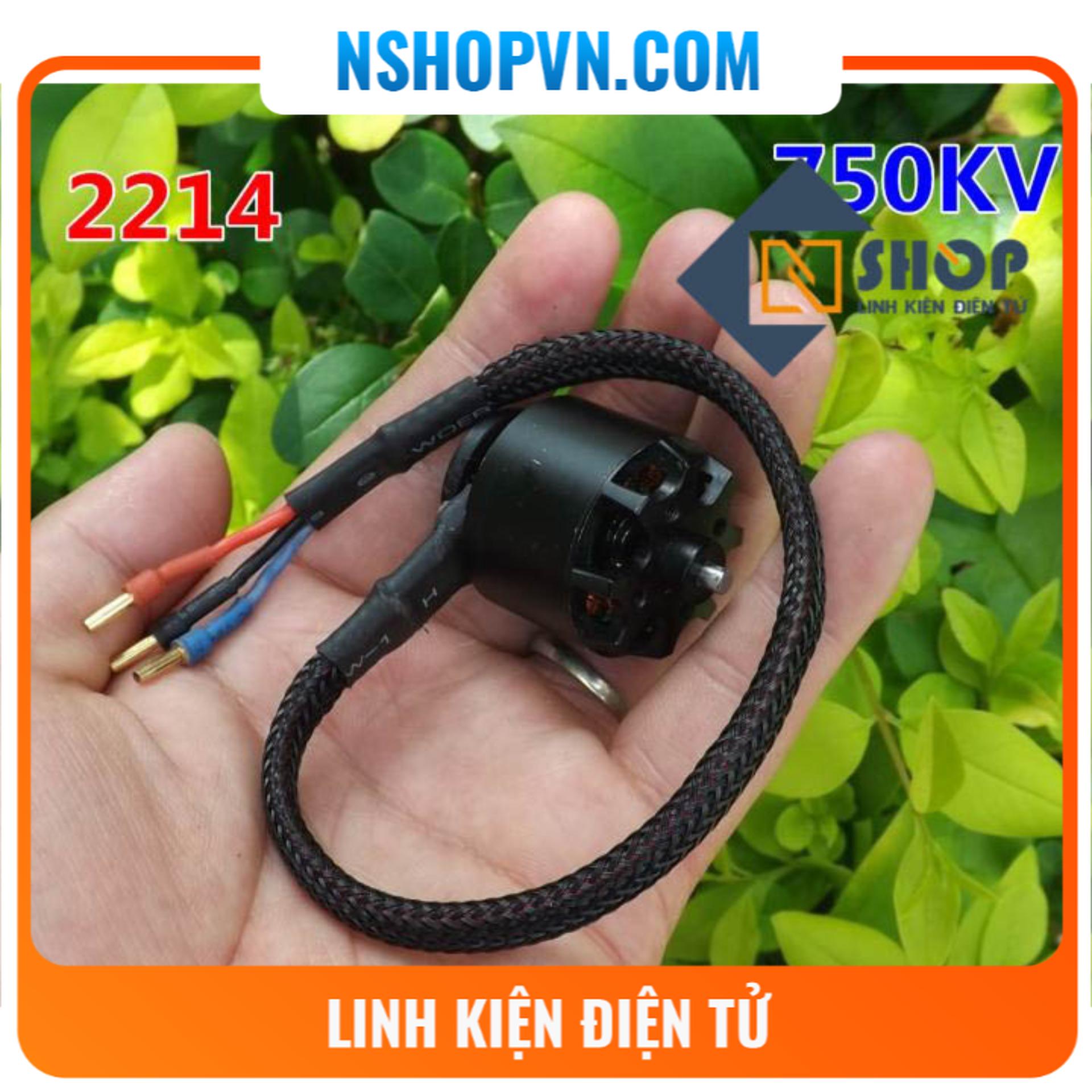 Động cơ không chổi than 2214 - 750kv