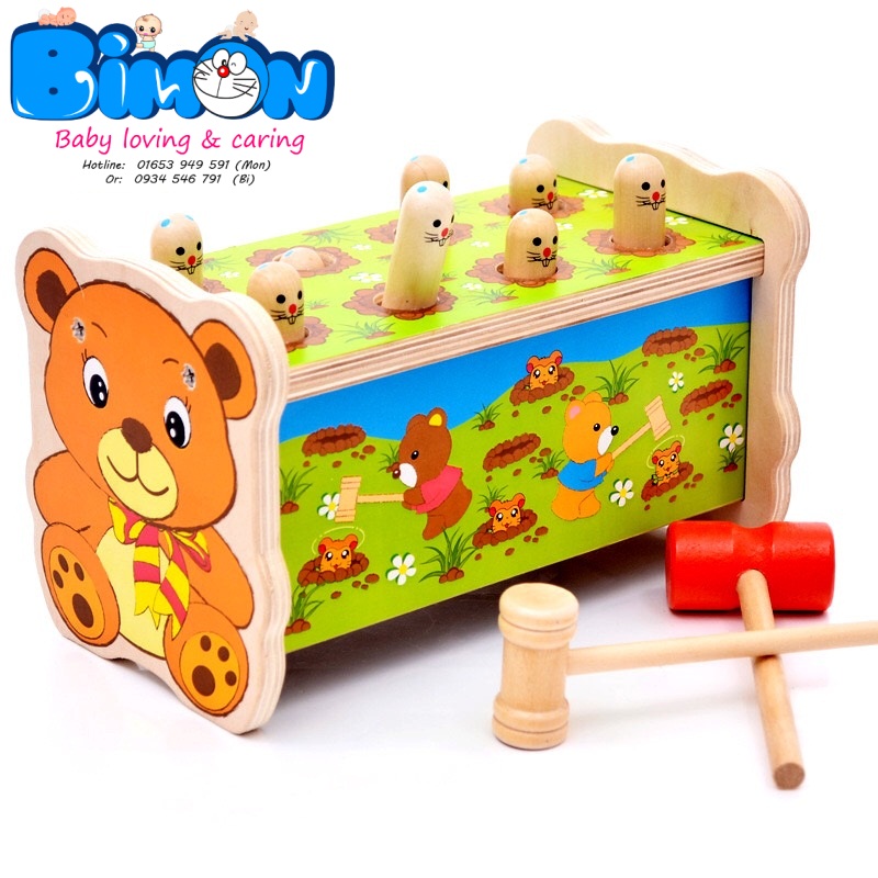 Bộ trò chơi đập chuột vui nhộn
