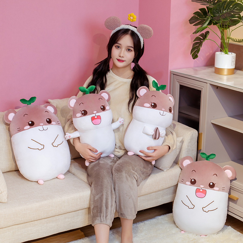 Gấu bông chuột Hamster dễ thương - Gấu bông Hamster mini kích cỡ 25cm