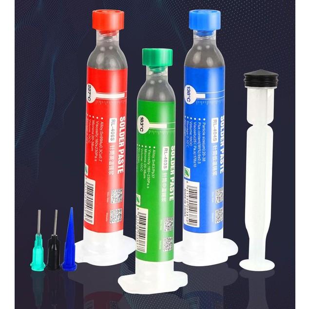 Hang thiếc chì hàn xi lanh ống tiêm relife 138°c/ 183°c/ 227°c