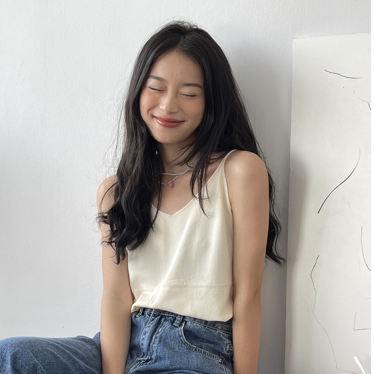 Kuchimachic - áo hai dây bản nhỏ mã sp2d05