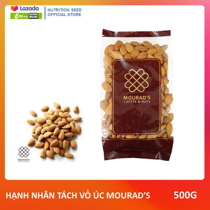 [HCM]Hạt hạnh nhân đã tách vỏ Úc Mourads 500 g