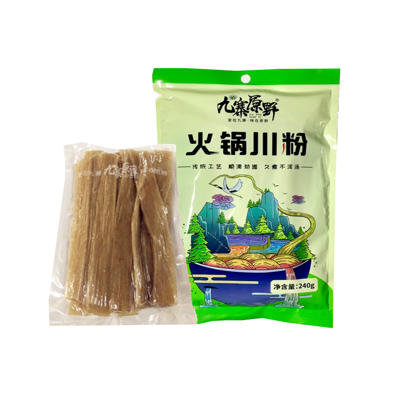 Miến dẹt khoai lang tứ xuyên ăn lẩu 240gr