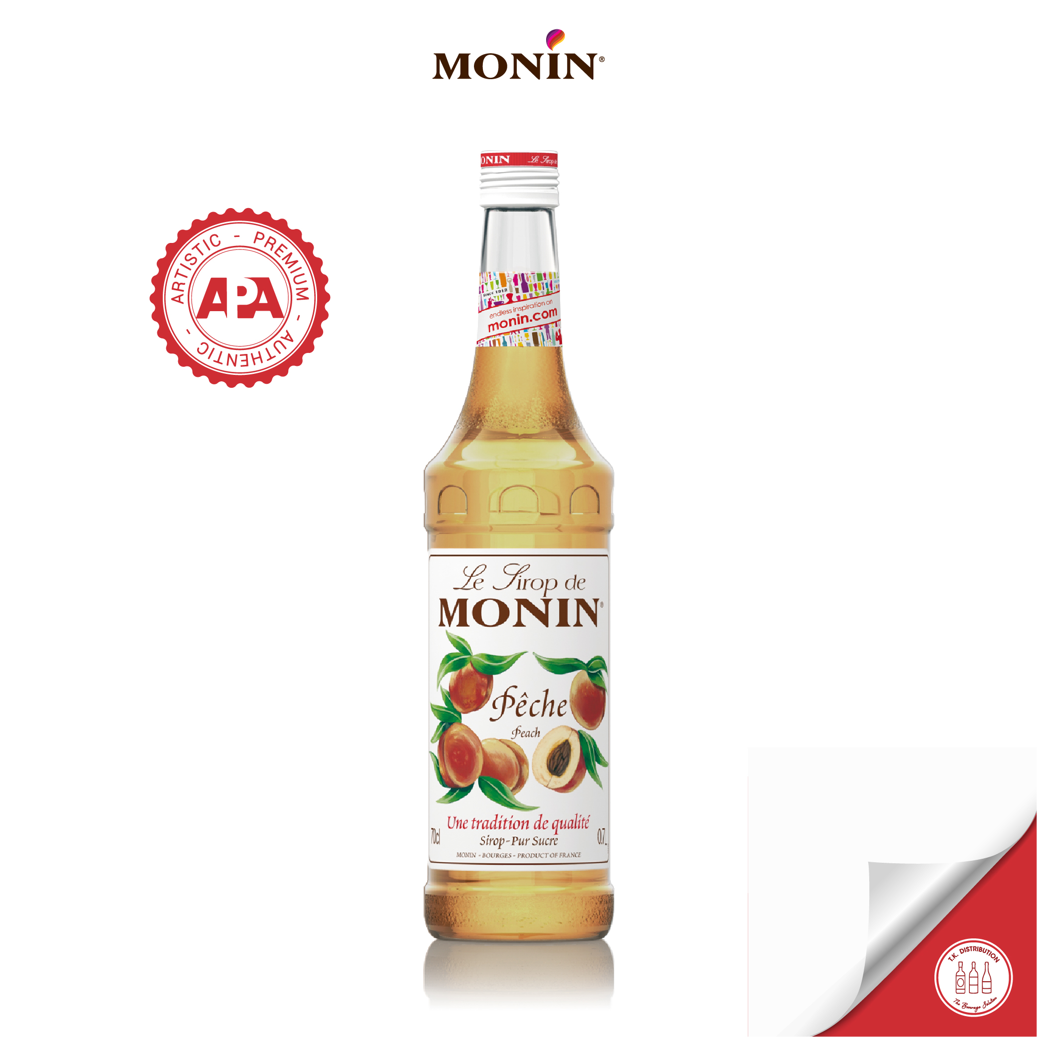 Siro đào monin - 700ml