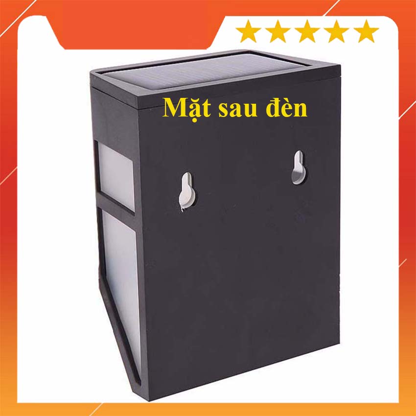 [HCM]Đèn treo tường dùng năng lượng mặt trời thay đổi đủ màu - hàng chính hãng 0406