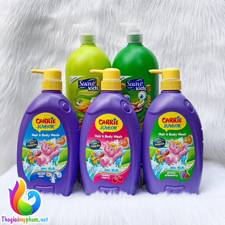 Sữa Tắm Gội Toàn Thân Carrie Junior 700g/SUAVE KIDS 3IN1 532ML/SUAVE KIDS 3IN1 1,18L