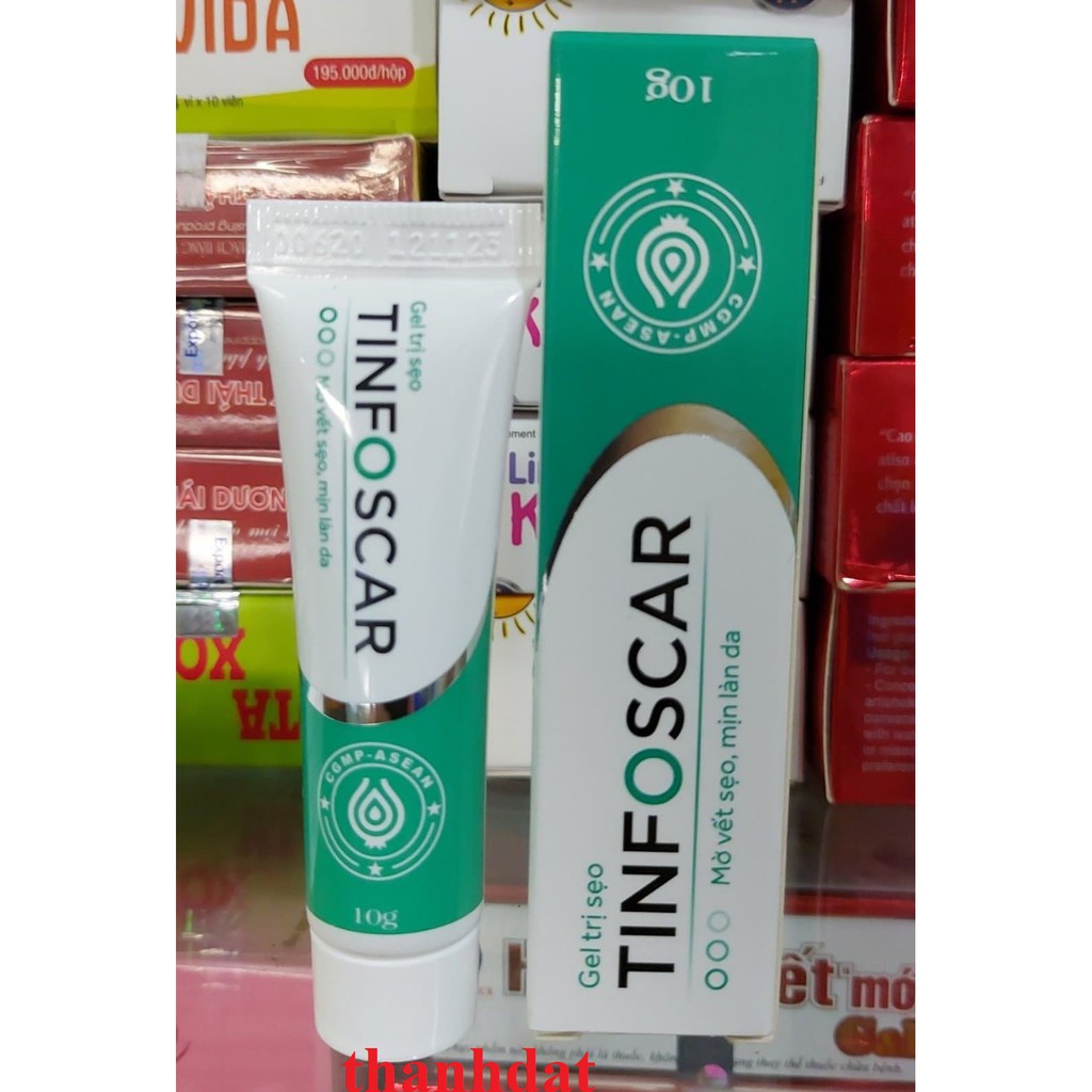 tinfoscar mờ sẹo, mịn làn da esunvy