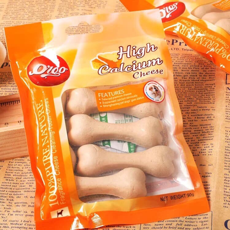 Xương gặm phomai canxi