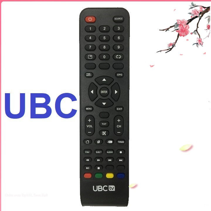 Remote điều khiển tivi UBC smart mẫu 2