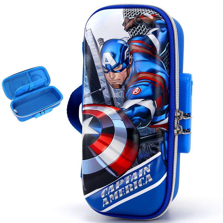 Hộp Bút Đa Năng In Công Chúa xinh xắn, Hộp bút học sinh có khoá mật khẩu hàng độc