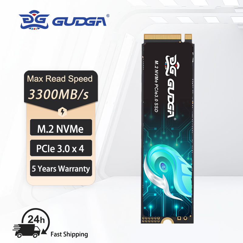 GUDGA SSD Nmve M2 512GB 1TB Solid State Drive Nvme M2 Drive SSD Hard Disk M.2 2280 PCIe 3.0 laptop pcie m2 drive For PC Computer