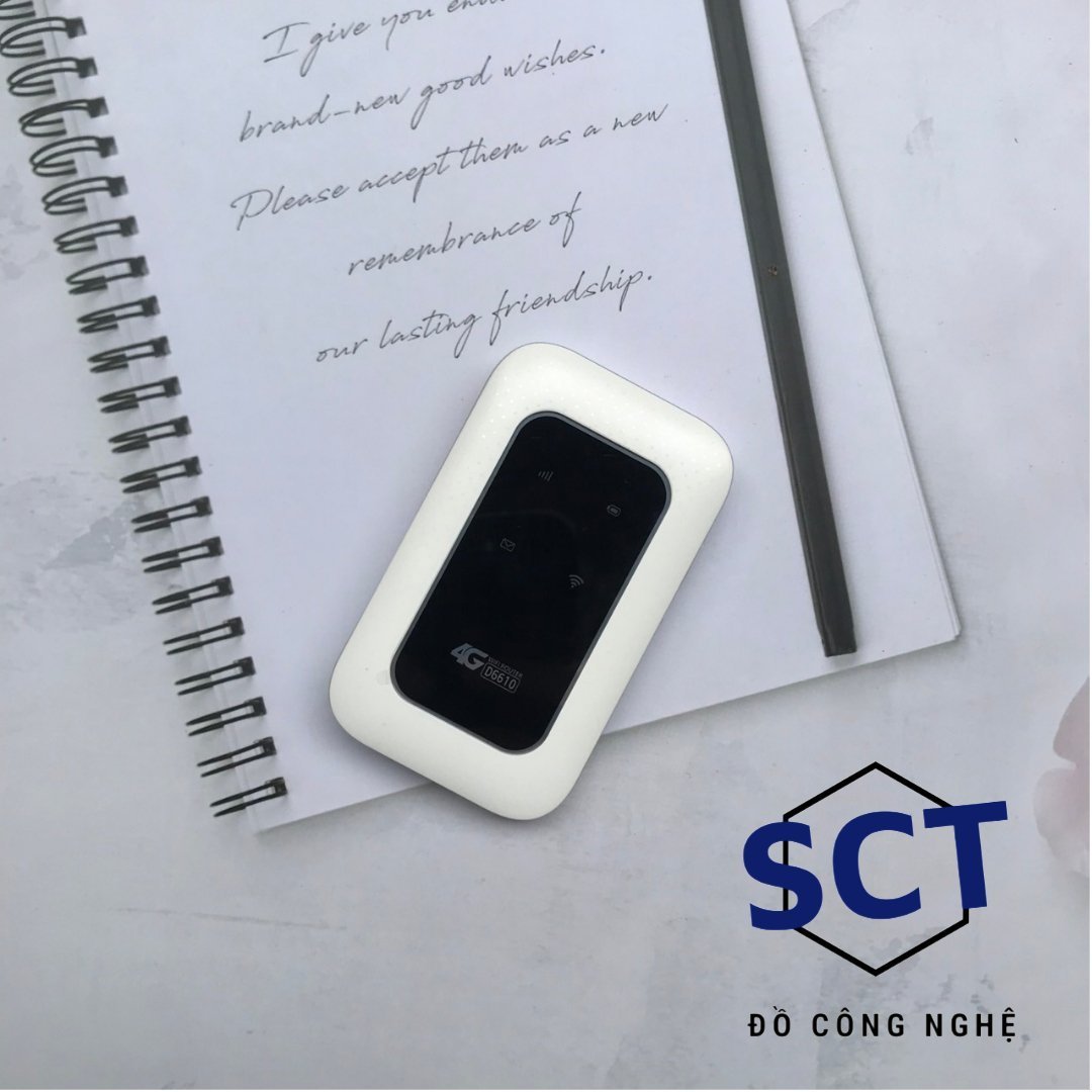 (CHÍNH HÃNG VIETTEL) Bộ phát wifi Router 4G LTE -  Modem wifi không dây D6610 Chuẩn nhà mạng Viettel -  Tốc Độ Siêu Khỏe , Pin Cực Trâu