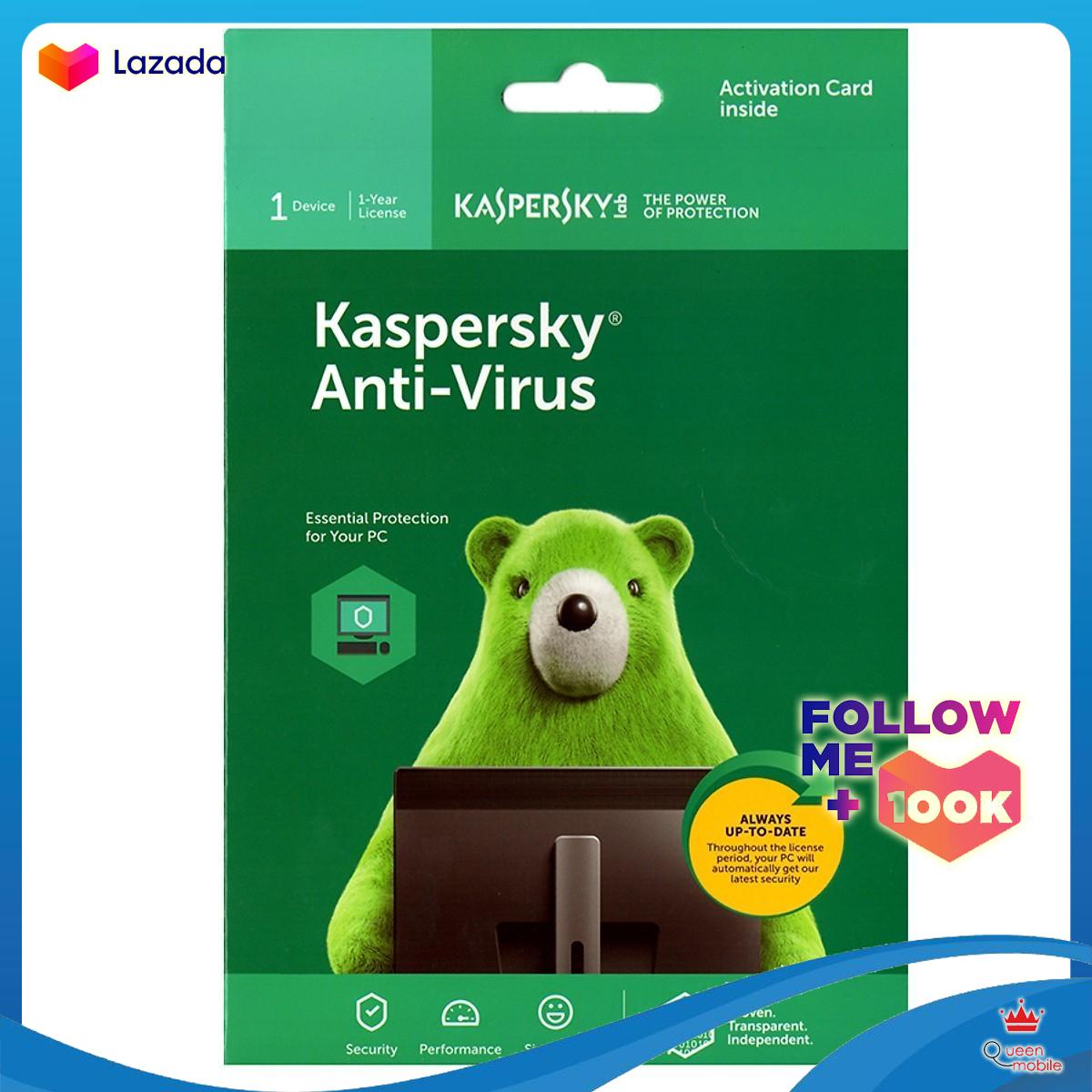 Kaspersky Anti Virus Cho 1 Máy Tính - KAV1U