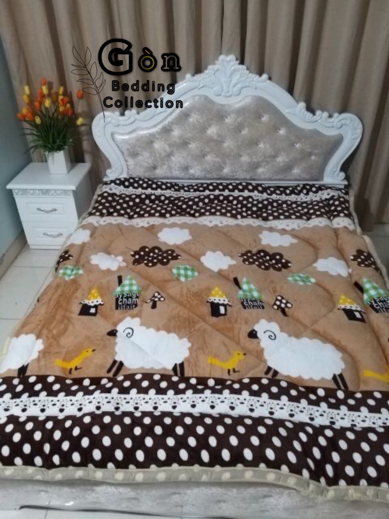 Chăn Lông Cừu , Thảm Lông Cừu Đại Hàn Loại 1 Dày Nặng 2,5kg ,Kích Thước 1m8x2m1 Siêu Ấm