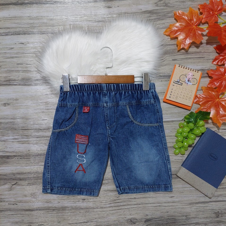NOVA SHOP 109 Quần Short Jean bé trai chất vải cực đẹp - Cho bé từ 18-28kg [ ẢNH THẬT 100% DO SHOP CHỤP
