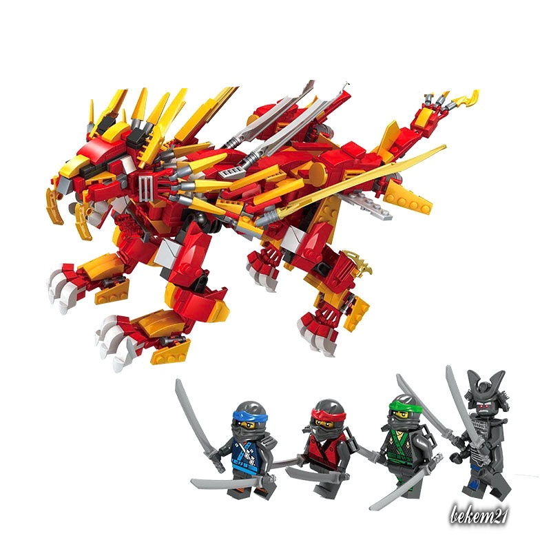 Lịch Sử Giá Lắp Ráp Xếp Hình Lego Ninjago 76012: Sư Tử Lửa Của Đội Ninja  Cập Nhật 5/2023 - Beecost