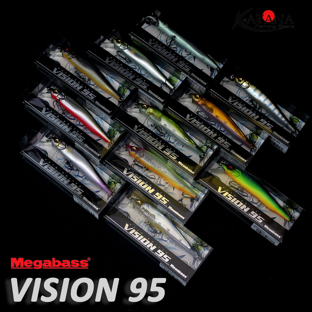 Mồi câu lure megabass vision 95 q-go - the legend