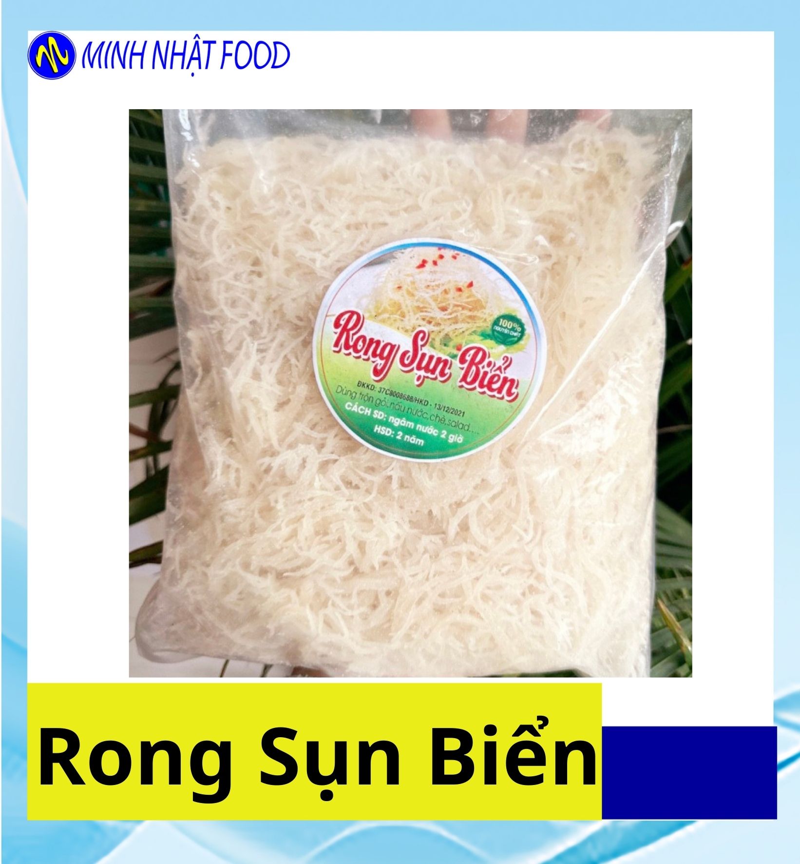 200g rong sụn biển _ rong sụn trắng nha trang làm gỏi,..../100g_cửa hàng thực phẩm minh nhật
