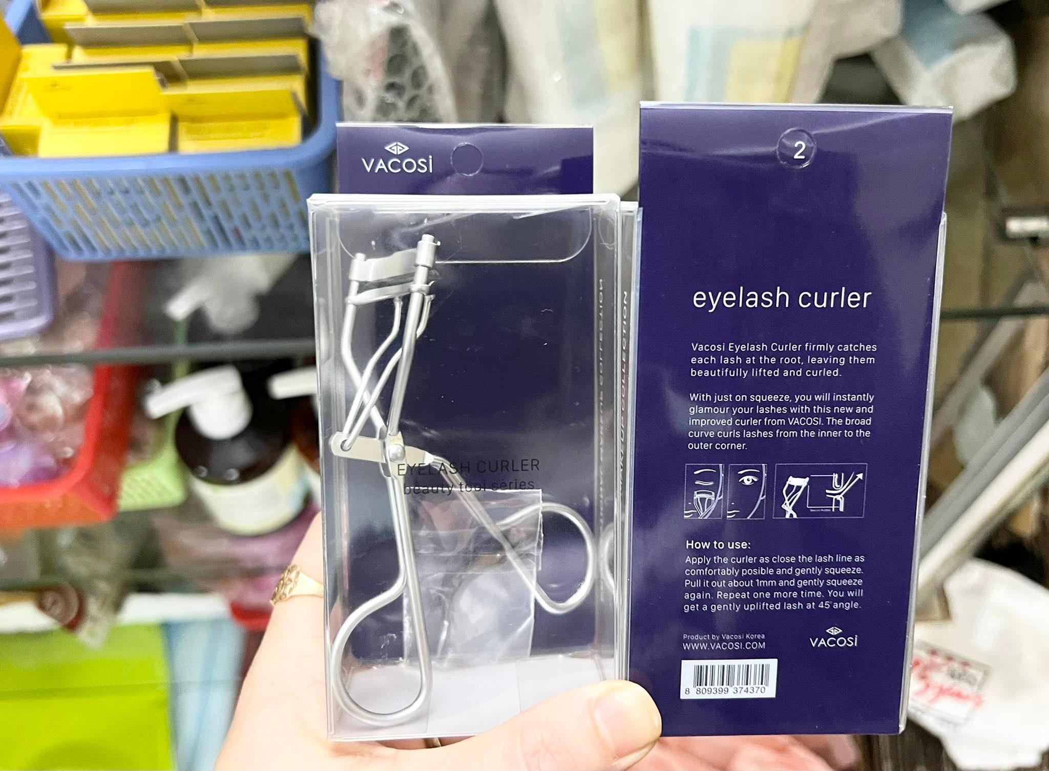 Bấm Mi Vacosi EyeLash Curler