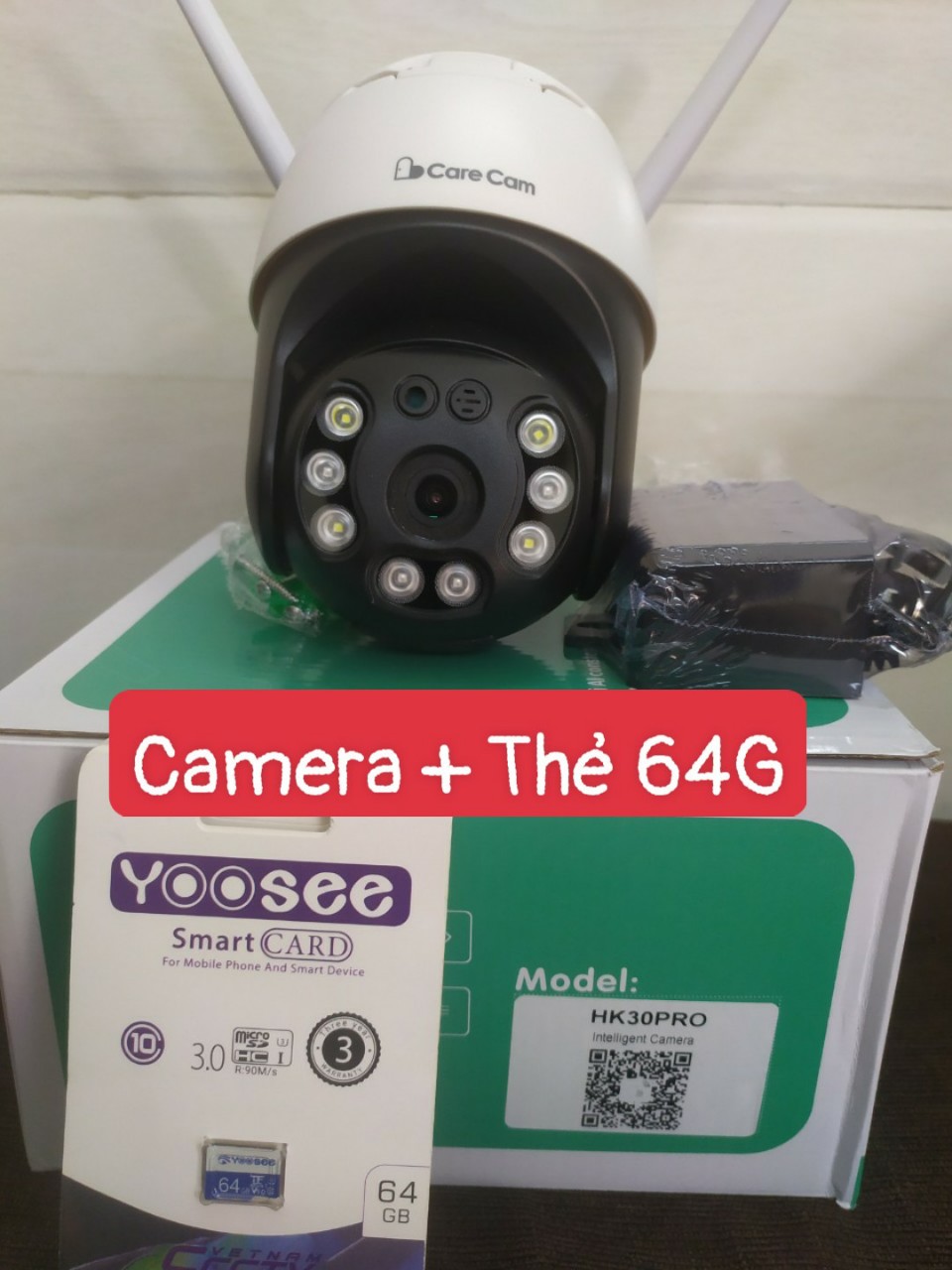 CAMERA WIFI PTZ CARECAM 3.0MP  PHIÊN BẢN 2021 ONVIZCAM HK30PRO Ngoài trời Chống nước