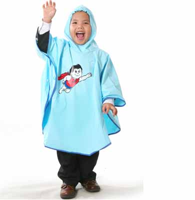 Áo mưa cánh dơi cho bé từ 2.5-3 tuổi ( 0.9 - 1m)