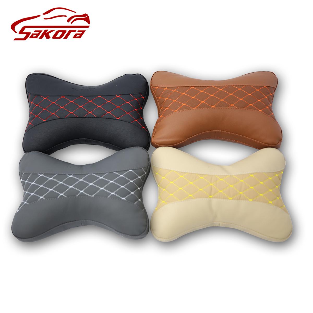 [HCM]Gối tựa đầu xe Sakura xe chống mỏi cổ (1 chiếc)