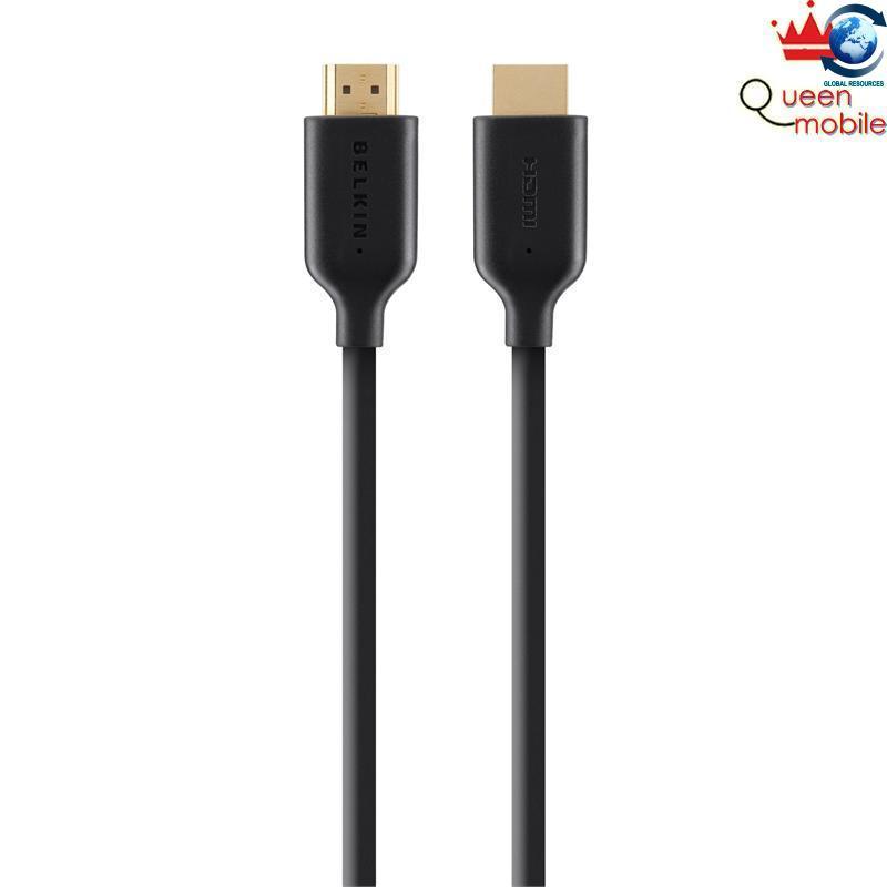 Cáp belkin hdmi to hdmi 2m ethernet 4k full 3d gold plate connector - f3y021bt2m/f3y021bt2m