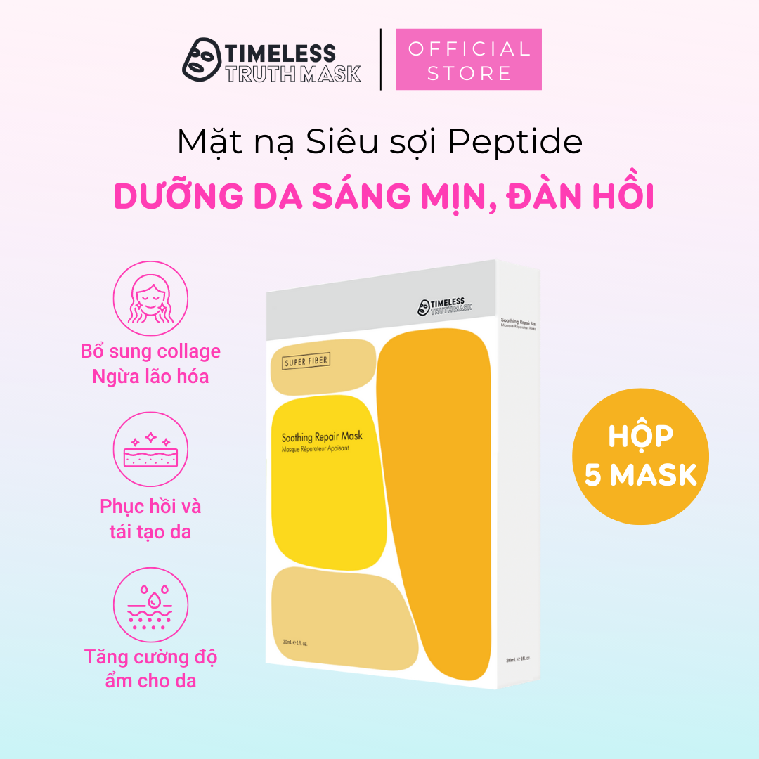 Hộp Mặt nạ siêu sợi bổ sung Collagen Timeless Truth Mask