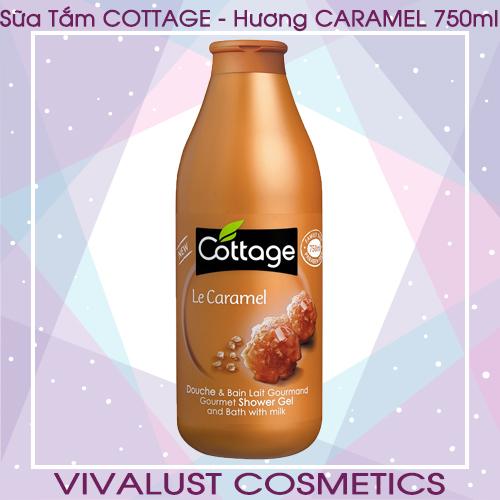 Sữa tắm cottage le caramel - hương caramel