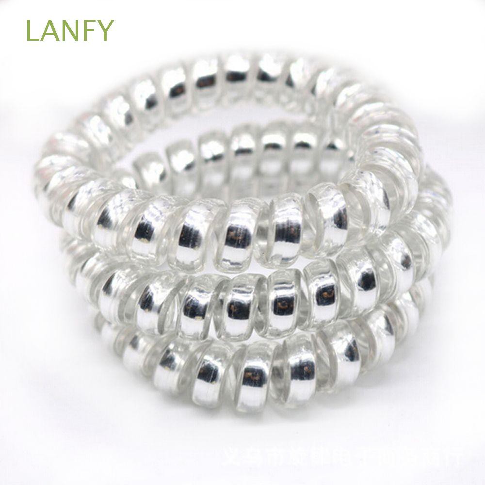 Dây cột tóc lò xo co dãn không rít tóc