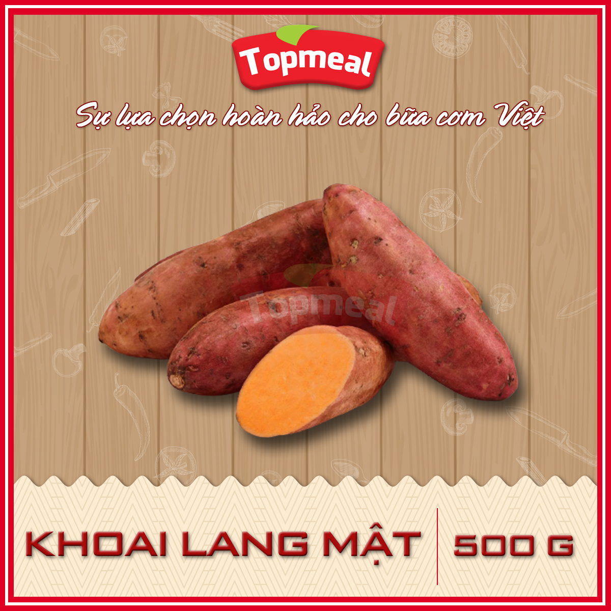 Hcm - khoai lang mật -