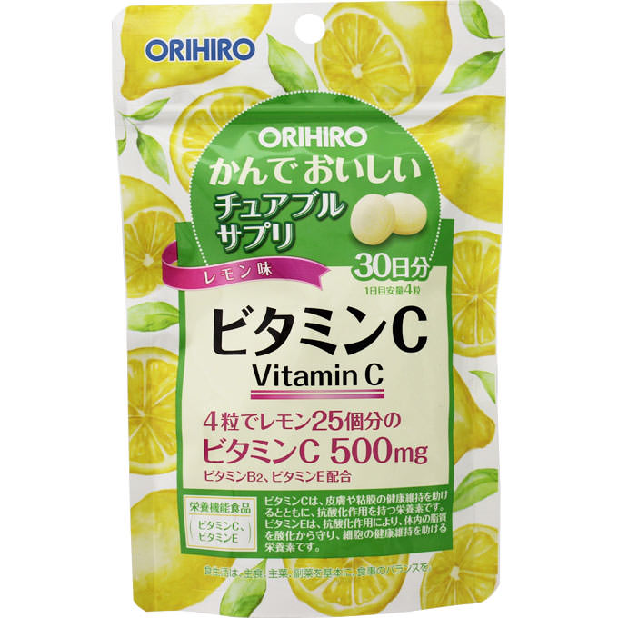 [HCM]KẸO NGẬM BỔ SUNG VITAMIN C ORIHIRO (VỊ CHANH MUỐI - GÓI 120 VIÊN) - HÀNG NHẬT NỘI ĐỊA bổ sung vitamin C và tăng cường sức đề kháng cho cơ thể
